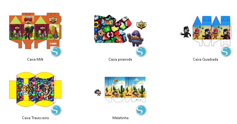 Brawl Stars Estudio Madigui - festa brawl stars kit digital