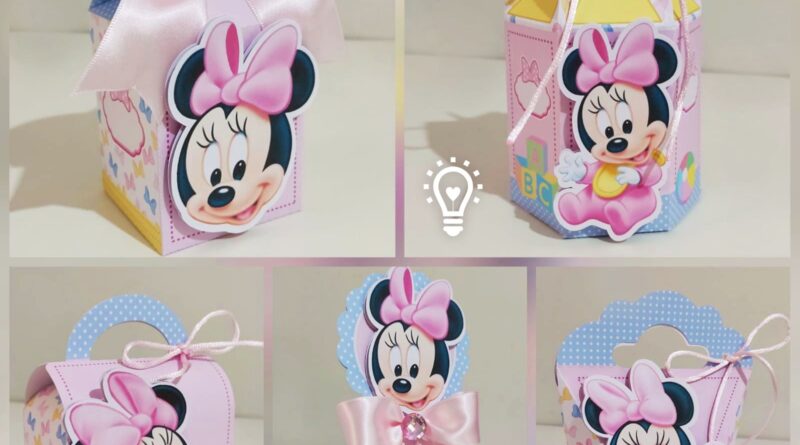 Kit Digital Festa Minnie Baby