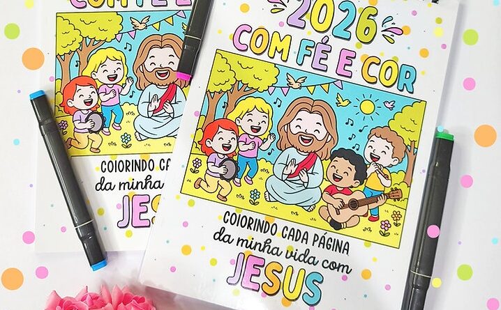 Arquivo Digital Calendário de Colorir