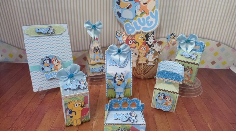 Kit Digital Festa Bluey Dogs